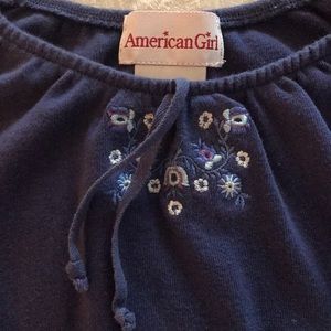 Girls American Girl 3/4 Sleeve Tee